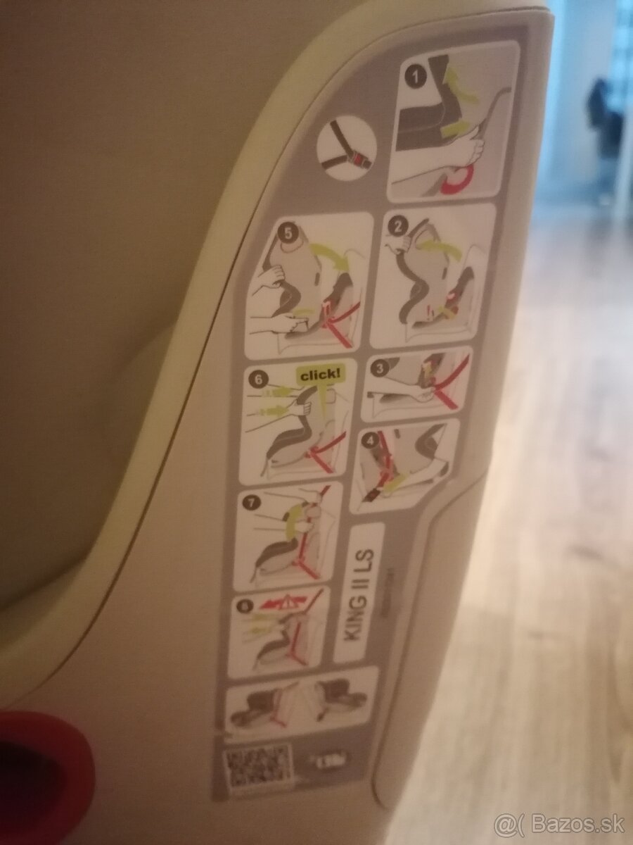 Auto sedačka Britax Romer King II LS - 3