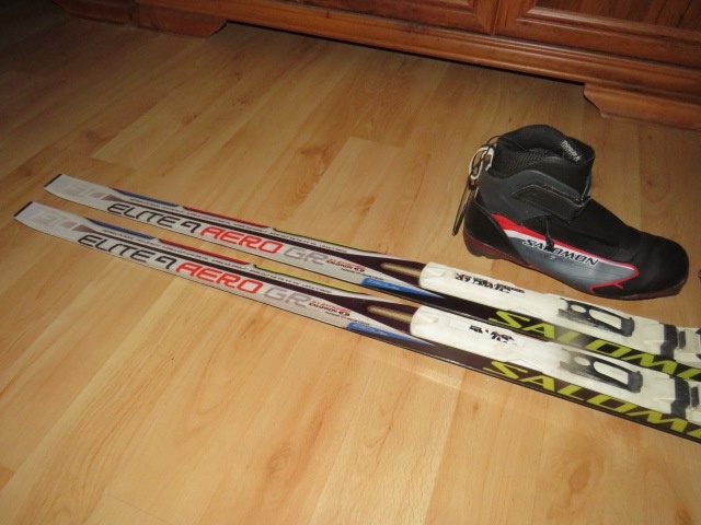 Predam bezkovy set,SALOMON,182 cm,SNS,c.42,supiny - 3