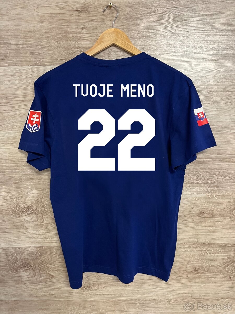 Tričko Slovensko Hokej ZOH 2026 s menom a číslom - AJ DETSKÉ - 3