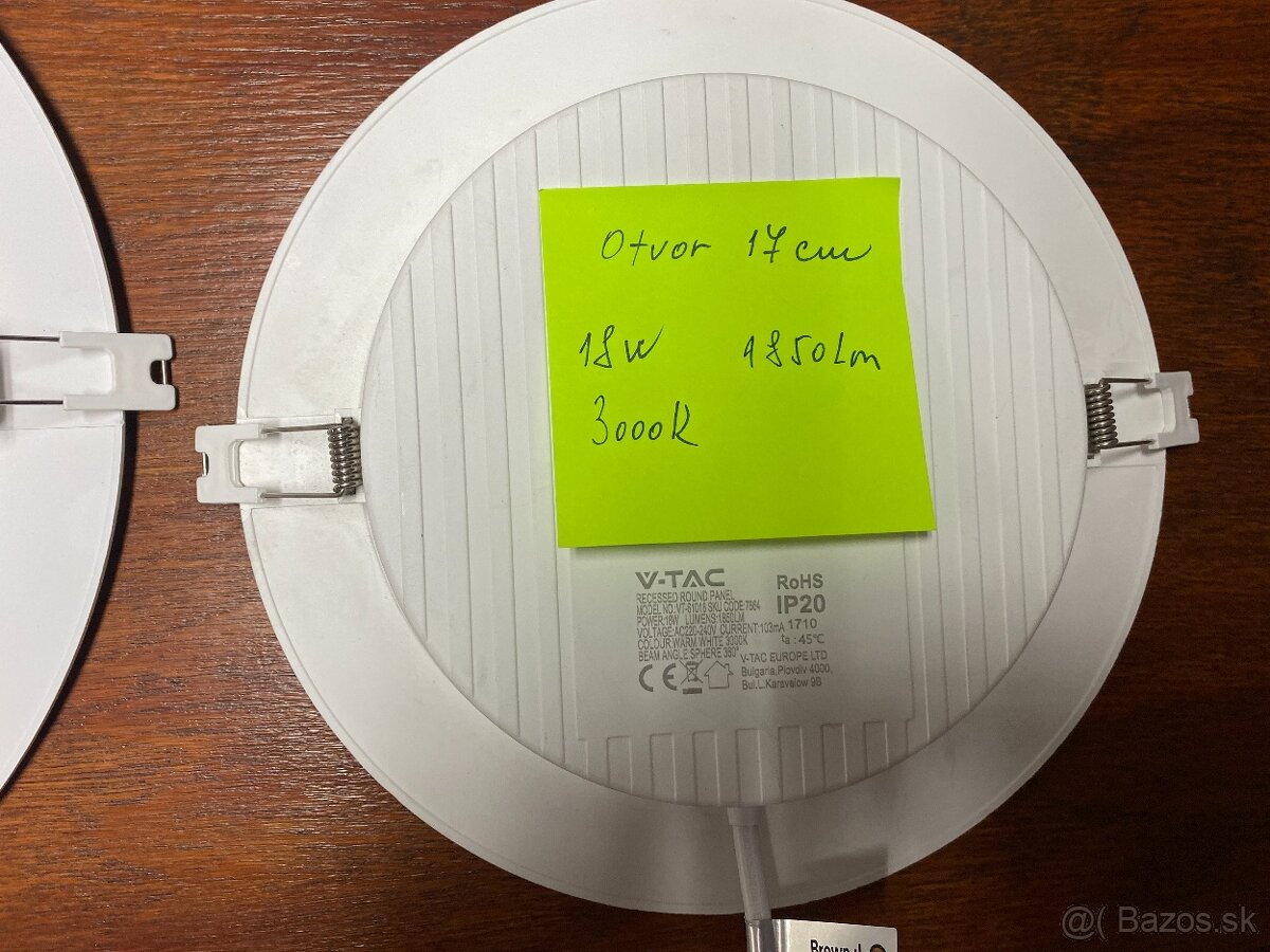 Svietidlá podhladové , zapustené - 3