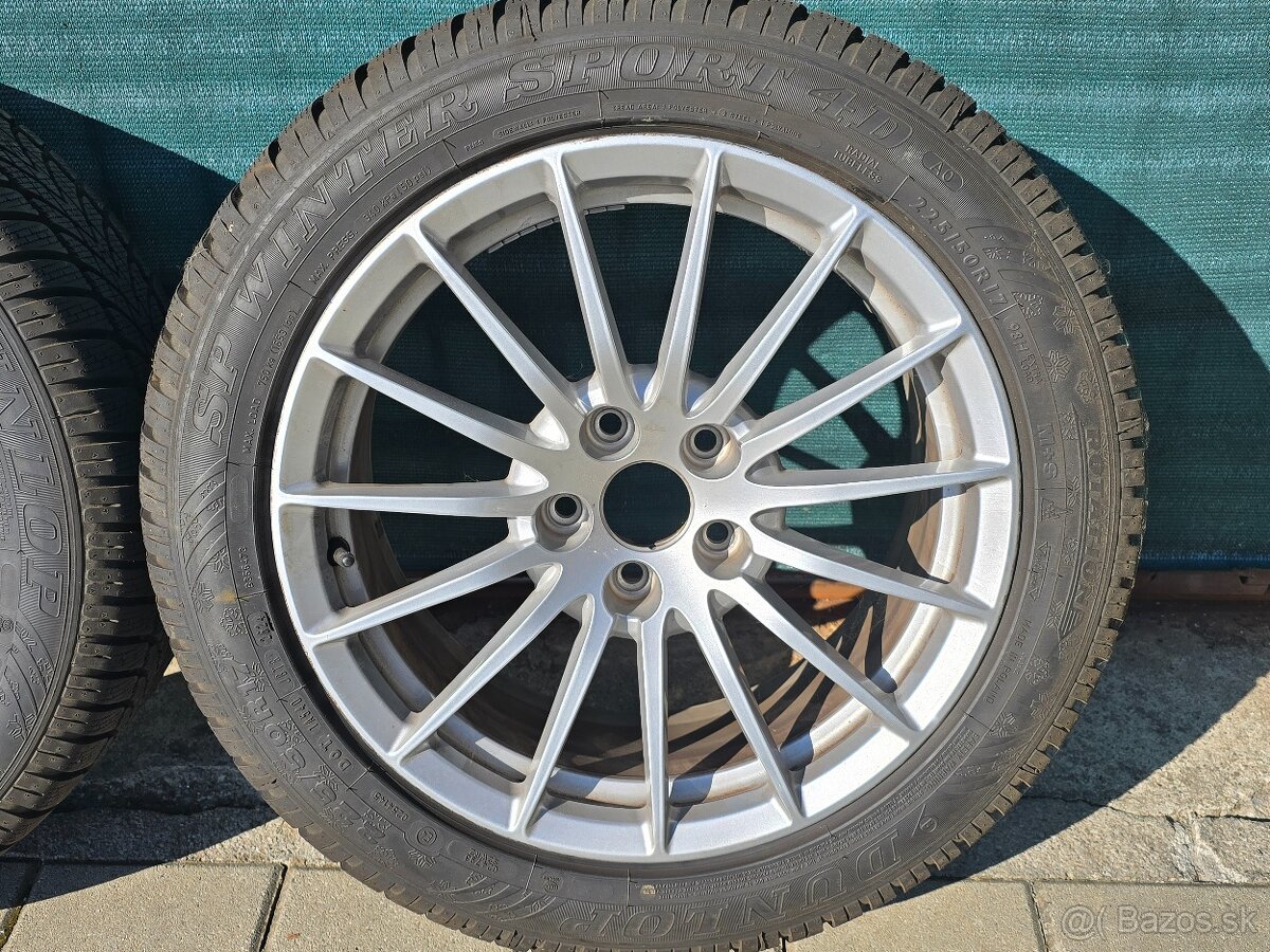 Zimná sada AUDI - R17 - 5x112 - 225/50R17 - 3