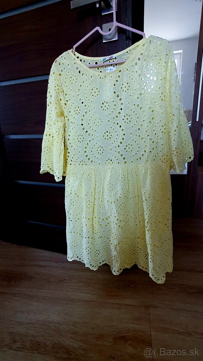 Zlte madeirove saty - 3