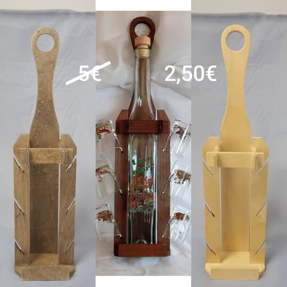 Predávam drevené stojany na fľaše - 3