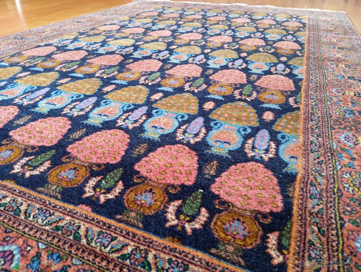 ⭐Investičný perzský hodvábny koberec Keshan 192x120 cm⭐ - 3