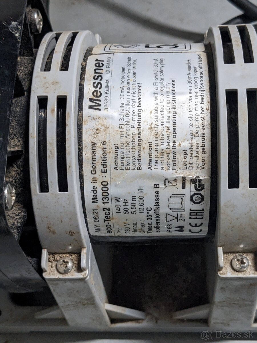 Messner Eco-Tec2 13000 jazierkové čerpadlo - 3