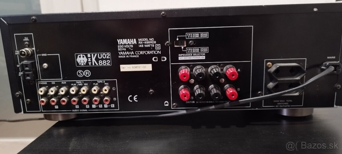 Receiver Yamaha RX-496 RDS - 3