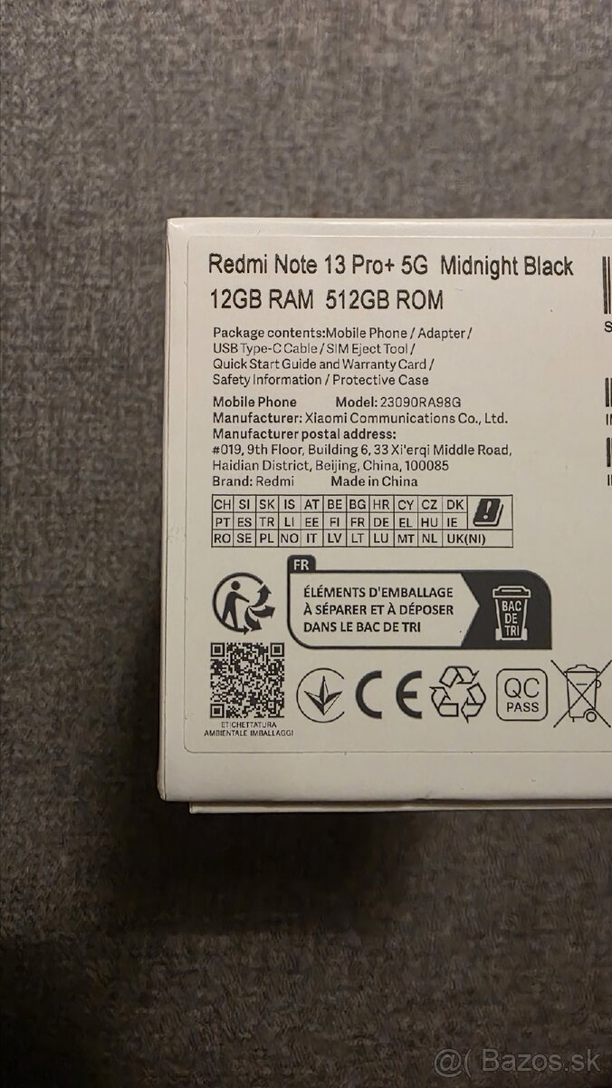 Xiaomi redmi note 13 Pro plus 12/512 Midnight Black 5G - 3