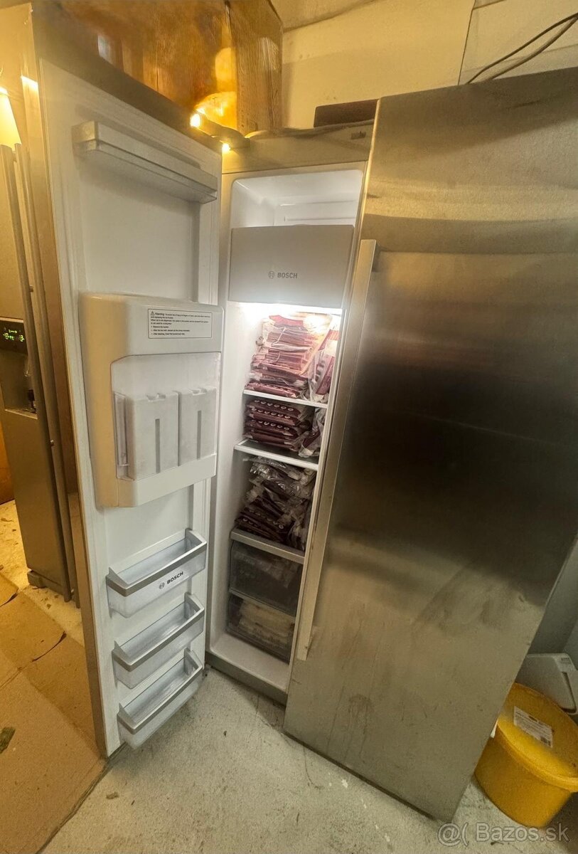 Americká chladnička Bosch Side-by-Side – Inox (NoFrost) - 3