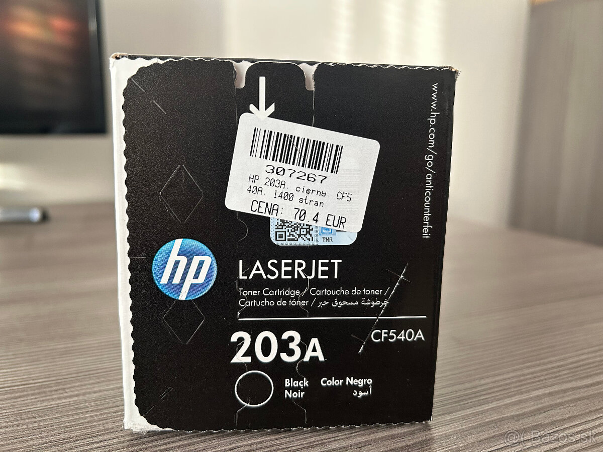 Toner HP 203A - čierny (CF540A) - 3