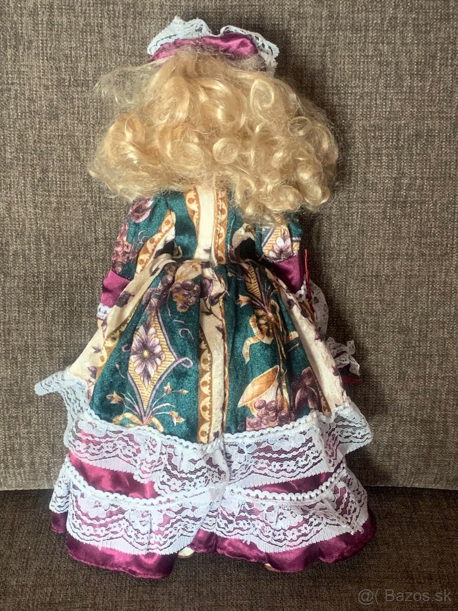 Bábika porcelánová retro - 3