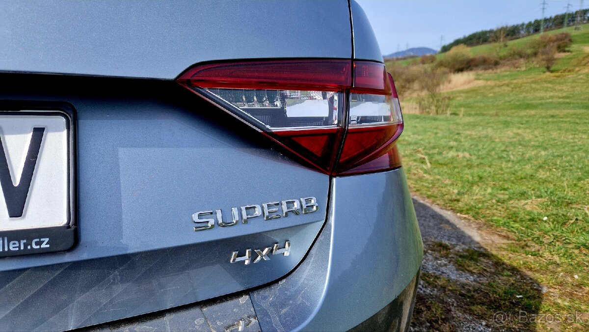 ŠKODA SUPERB 2.0D 140 KW,4X4, L&K - 3