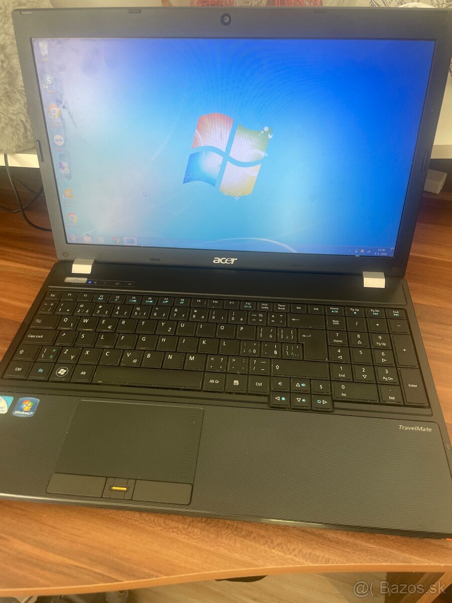 Acer Notebook - 5760ZG / 4GB RAM / 120GB SSD / Win 7 - 3