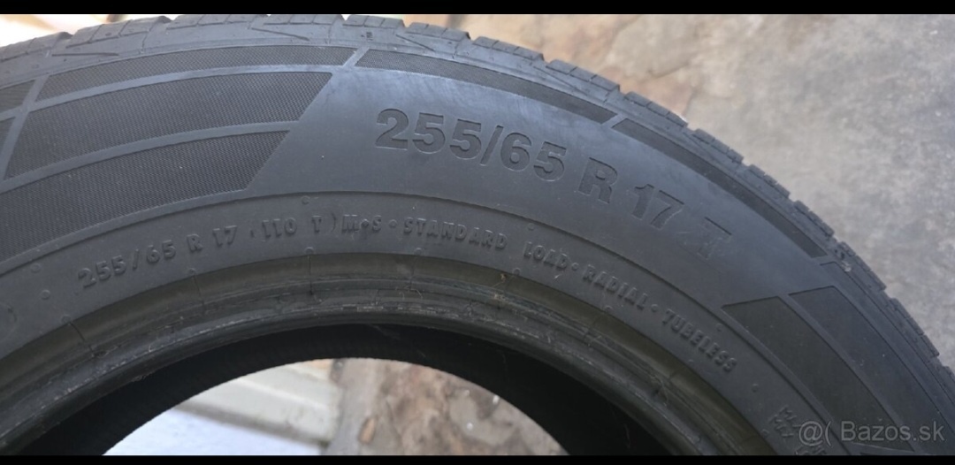 2x letna pneu continental 255/65 r17 - 3