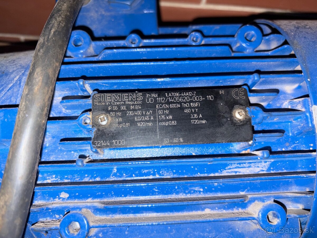 Vodarnicka,elektromotor Siemens čerpadlo - 3