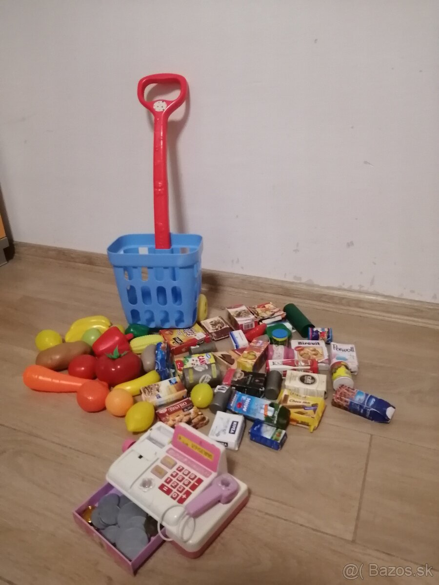 Nákupný košík, Pokladňa, tovar do obchodu - 3