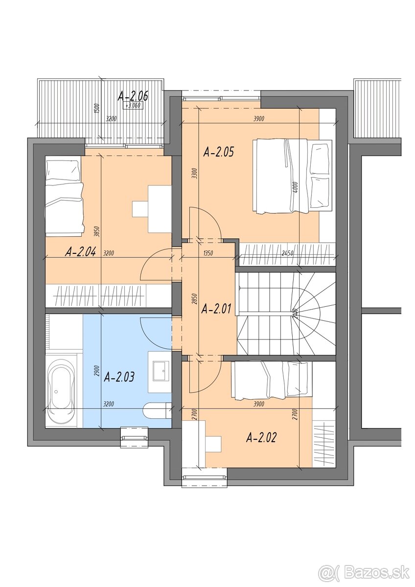 MODERNÝ RADOVÝ DOM -NADČASOVÉ BÝVANIE V DS - 3