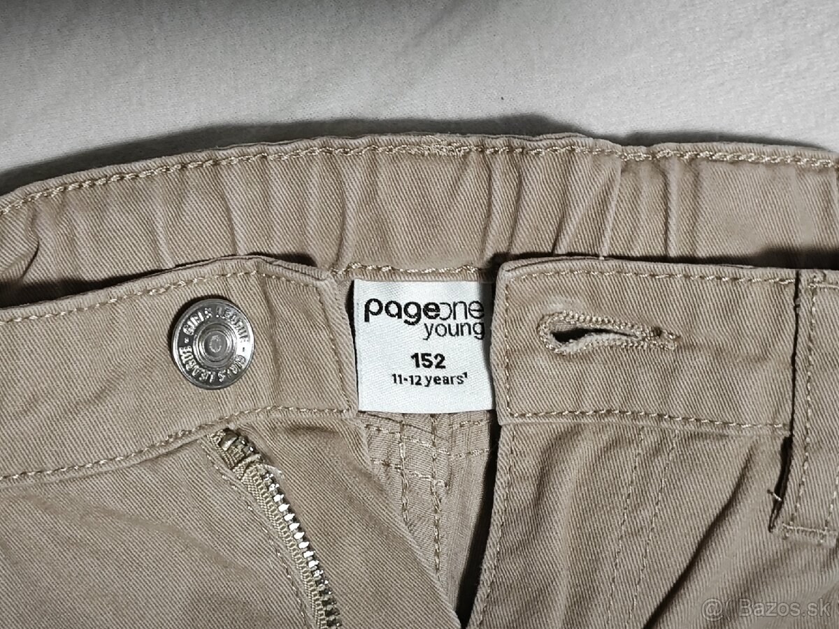 Dievčenské dlhé nohavice a tričká, veľkosť 152cm 11-12 rokov - 3