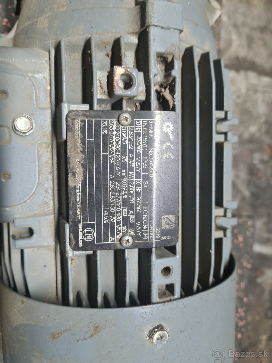 Elektromotor s prevodovkou - 3