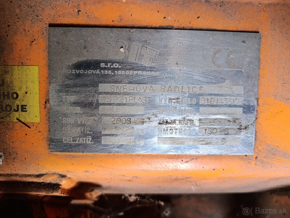 Snehová radlica a posyp - 3