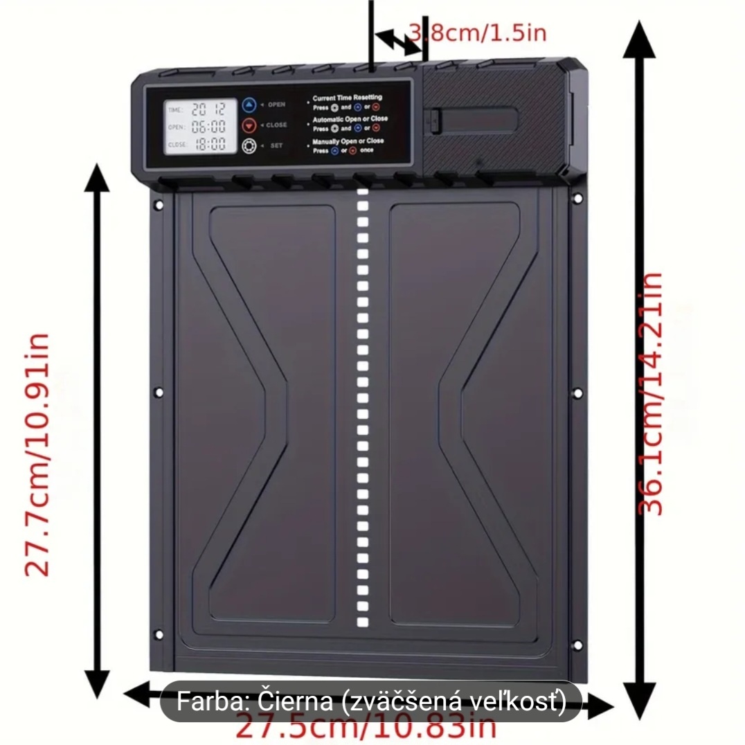 Automaticke dvierka na kurin - 3