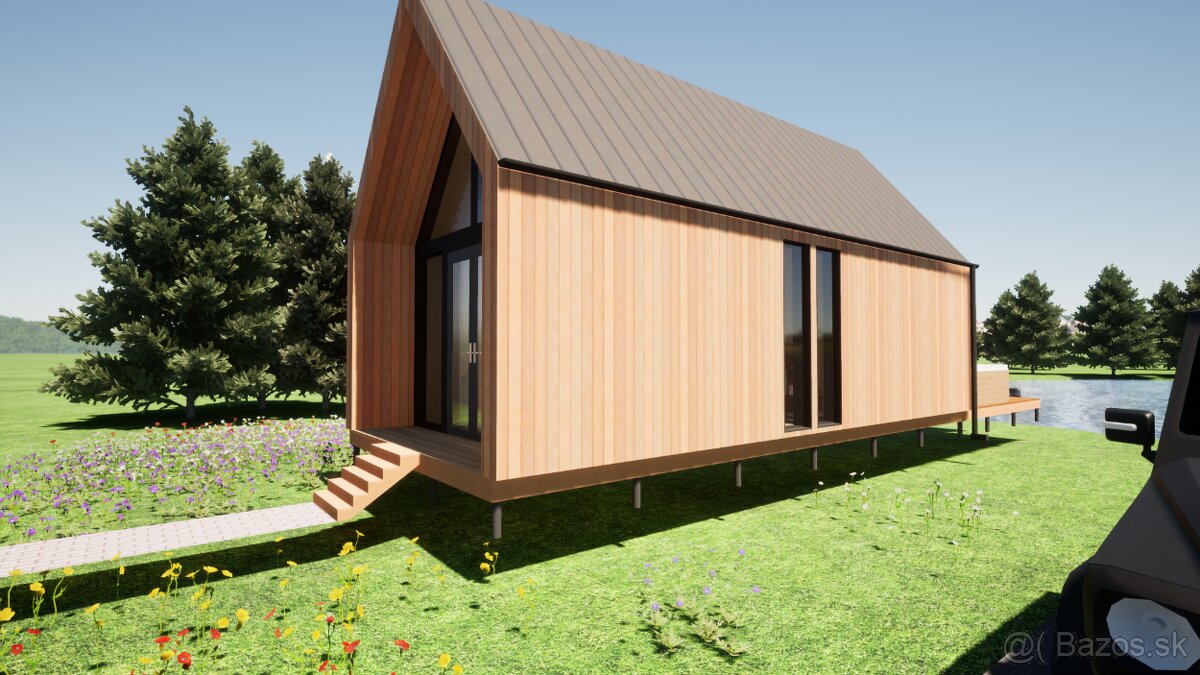 Chata škandinávsky štýl - 3