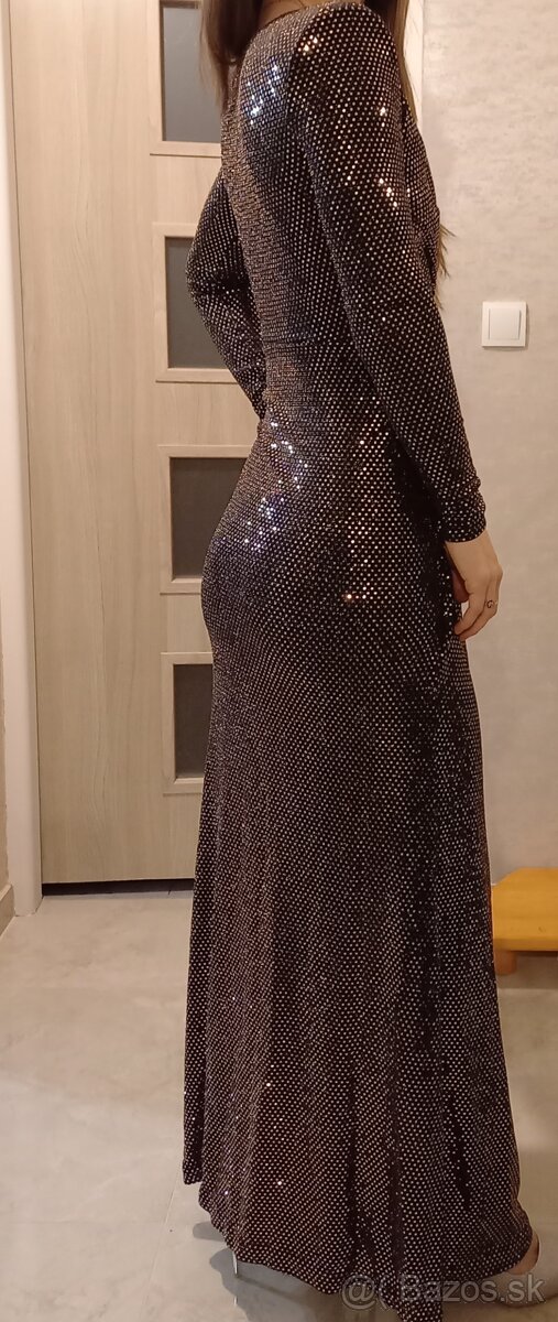 Zlaté spoločenské šaty - 3