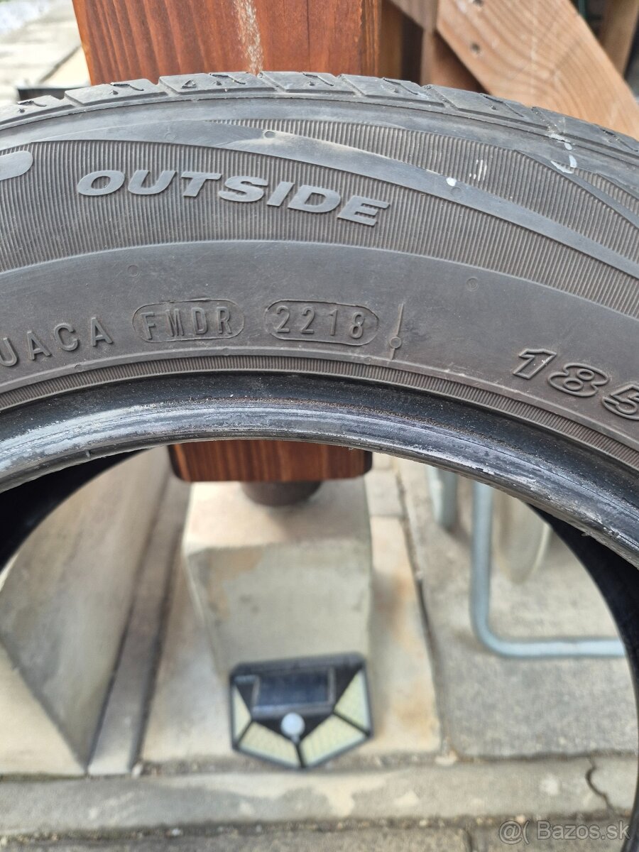 Letné pneumatiky 185/60 R15 dve sady - 3