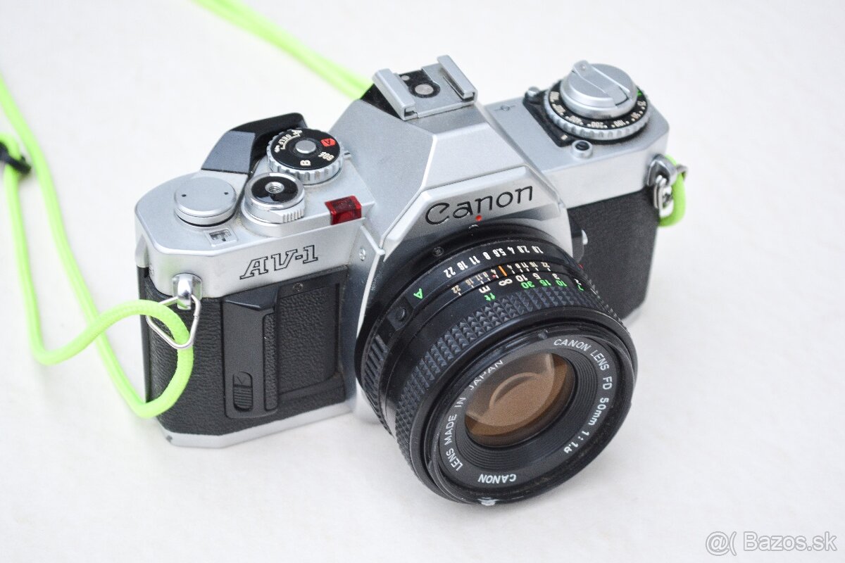 Canon AV-1 + objektív 50mm f1.8 - 3