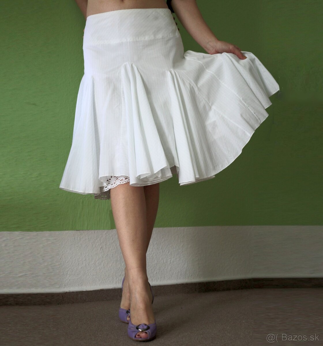 Nová pin-up godetová sukňa Mexx veľ.38 - 3