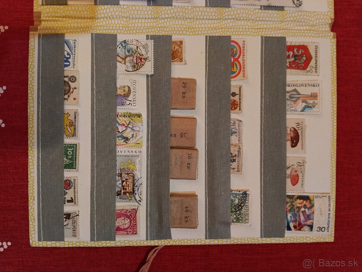 Staré poštové známky v albumoch - 3