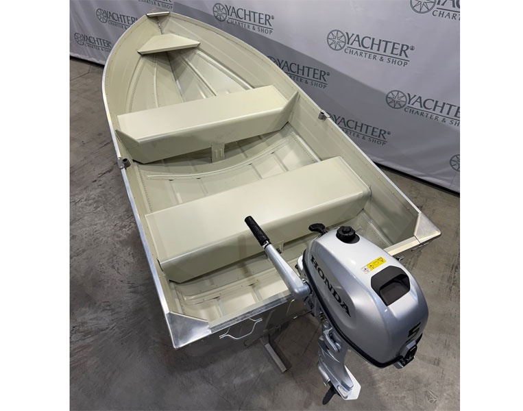 Hliníkový čln Marine 10 M s motorom Honda BF5 - 3