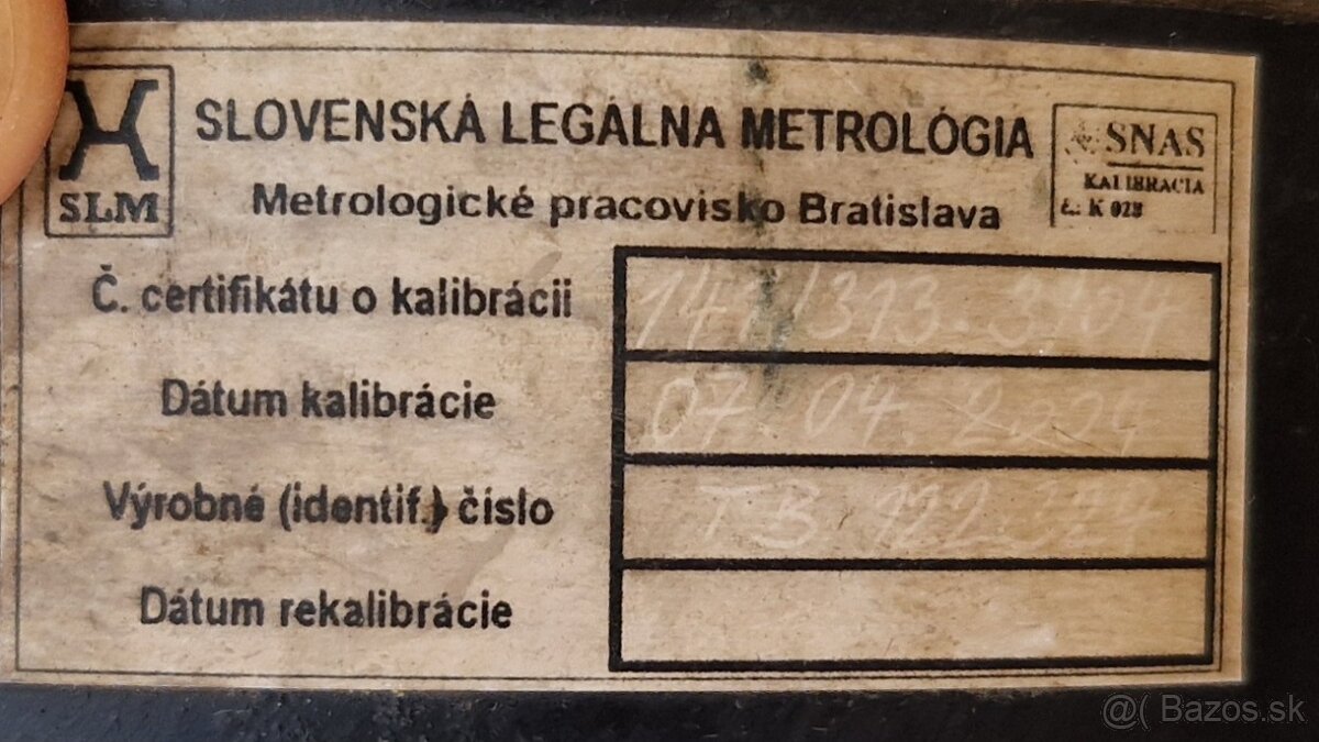 Skúšačka trysiek - 3