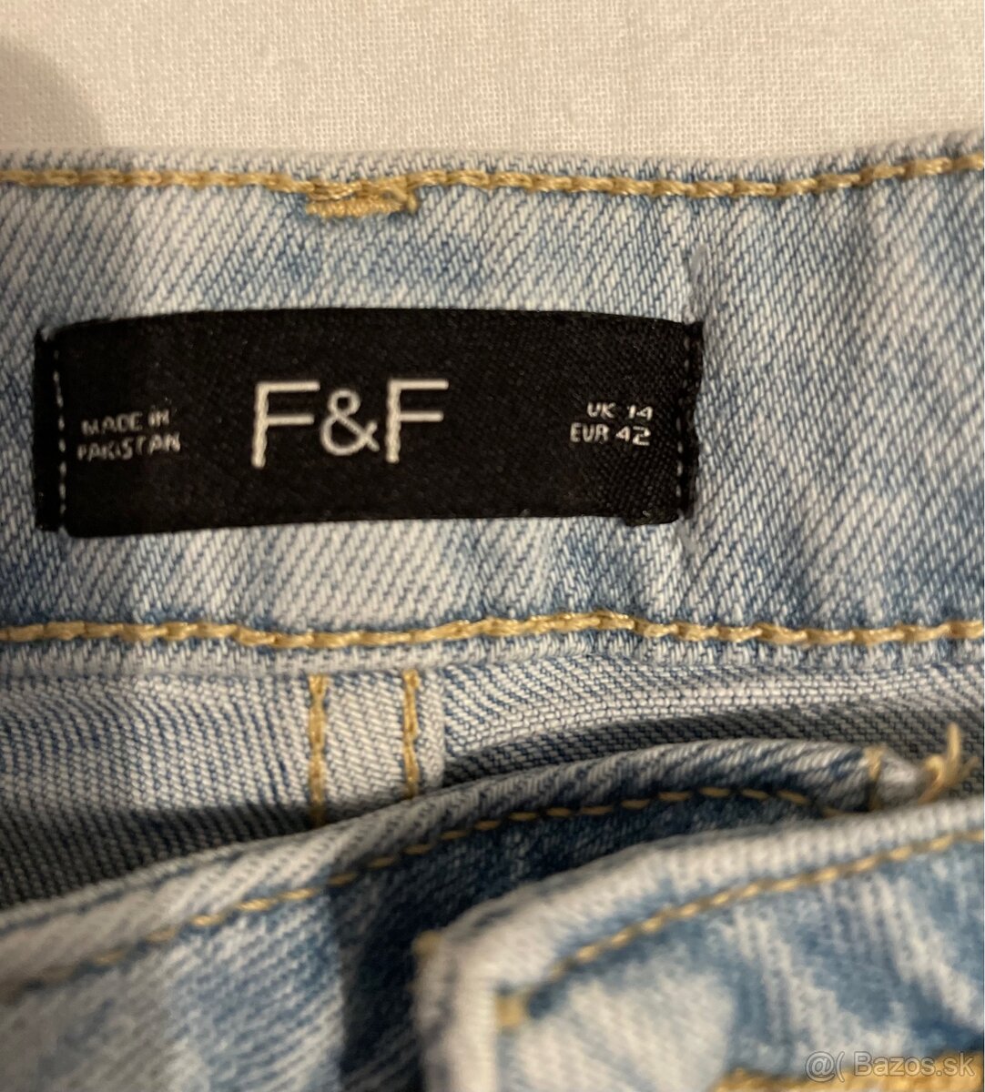 Damske riflove kratasky - 3