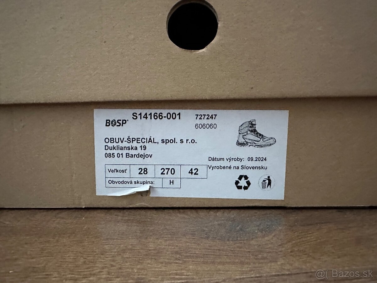 Topánky BOSP Alien FG - 3