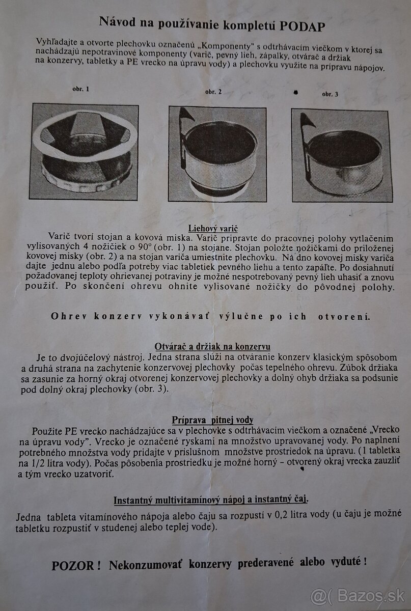 Konzerva na prežitie - 3