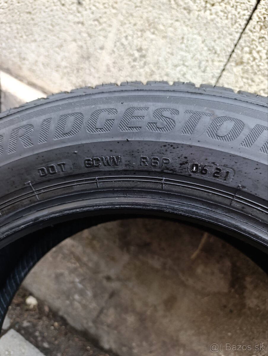 Predám letné pneumatiky Bridgestone 195/60r16 - 3