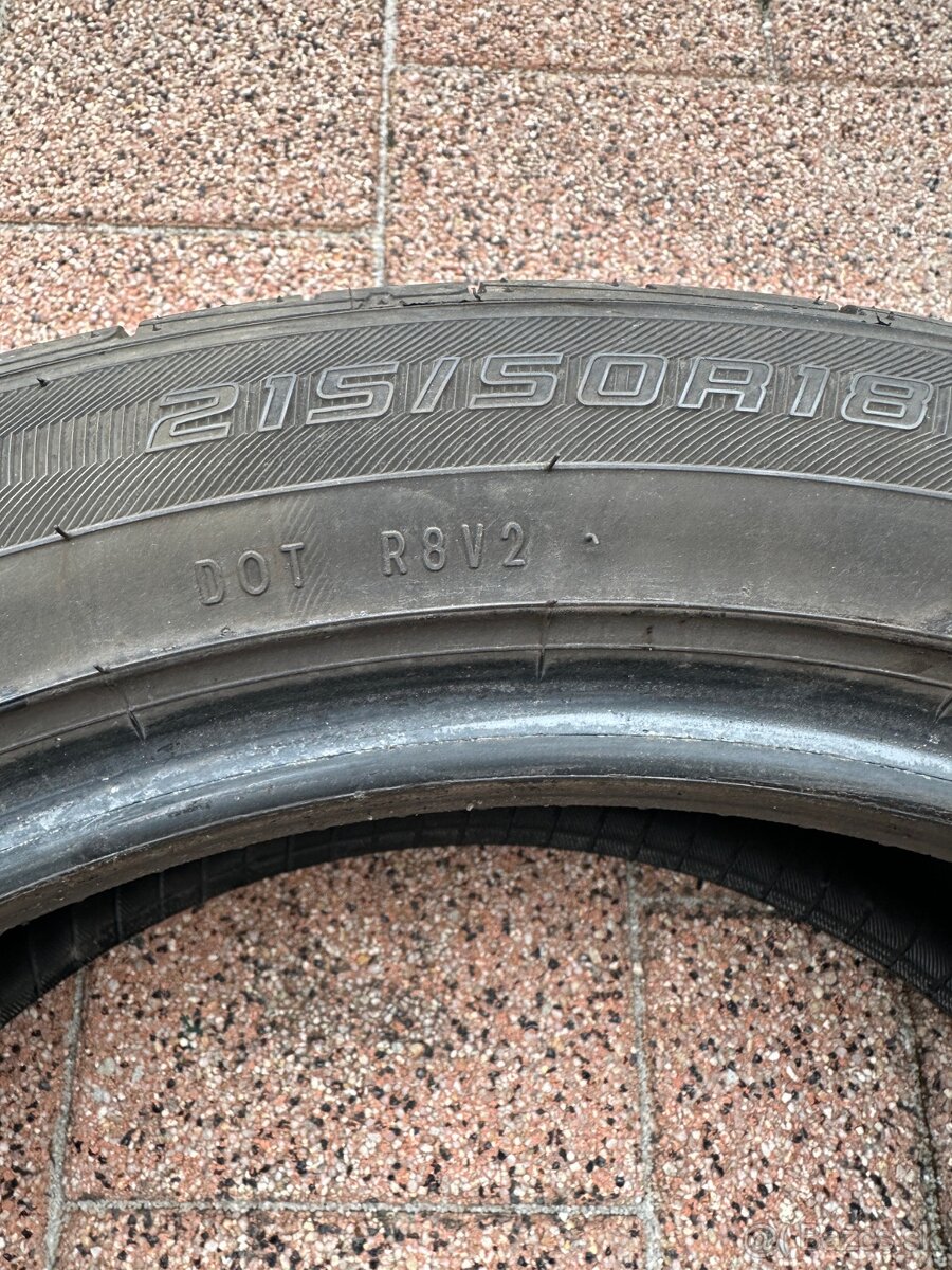 Predám letné pneu na T-Roc 215/50 R18 - 3