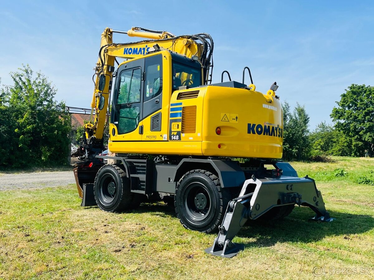 Kolesové rypadlo Komatsu PW148-10 - 3