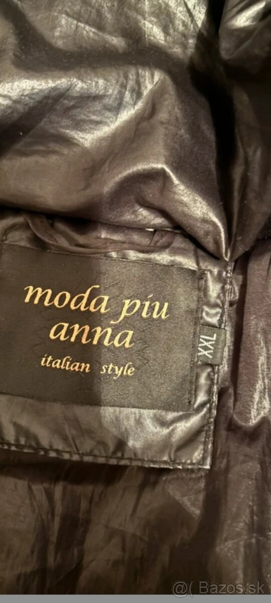 Zimná bunda s pravou kožušinou z líšky - 3