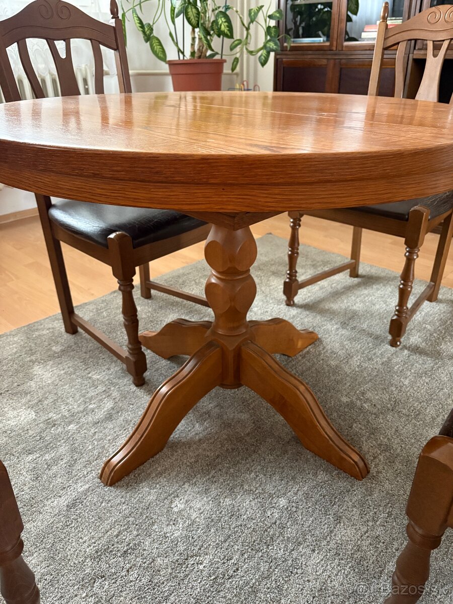 Rozťahovací jedálenský stôl - 3