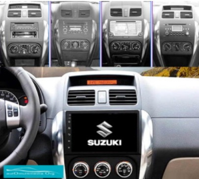 Suzuki SX4 dotykové autorádio android s NAVI WIFI BT USB - 3