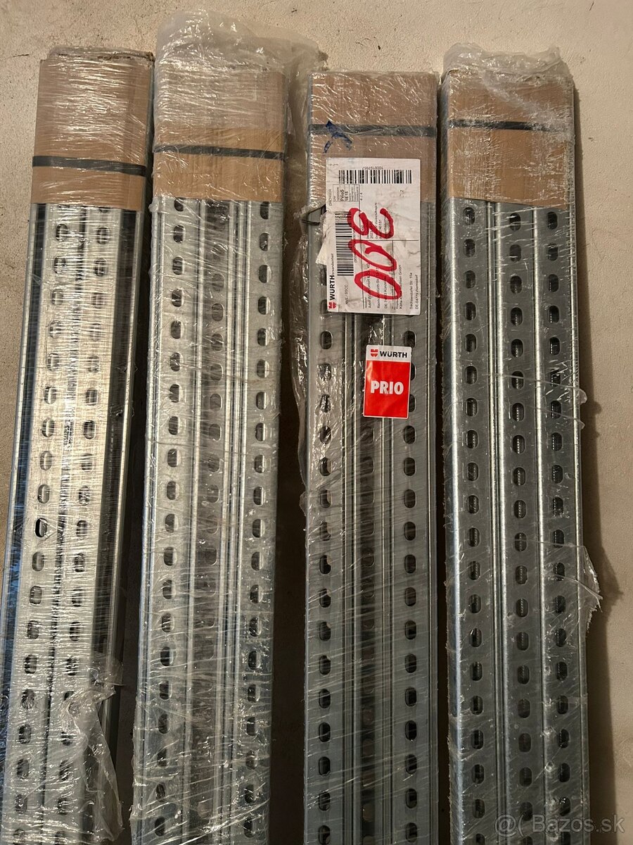 Predam montazne kolajnice C-prof. VARIFIX 41/41 Würth - 3