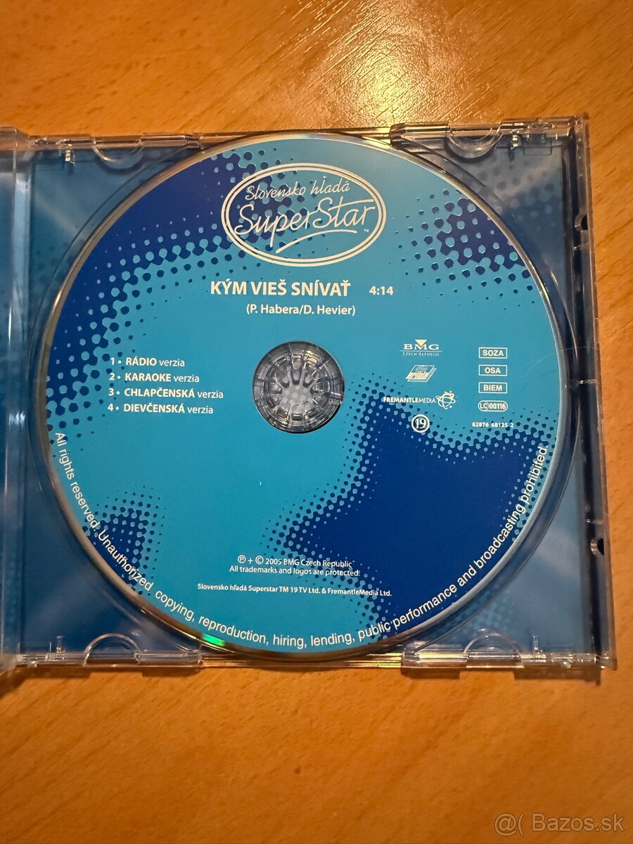 Predám CD prvej Superstar - 3