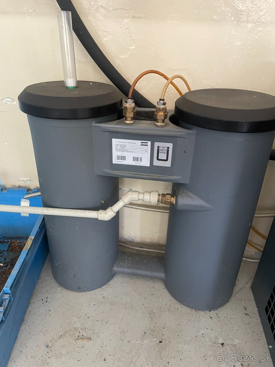 Skrutkový kompresor s výbavou a pieskovačkou - 3