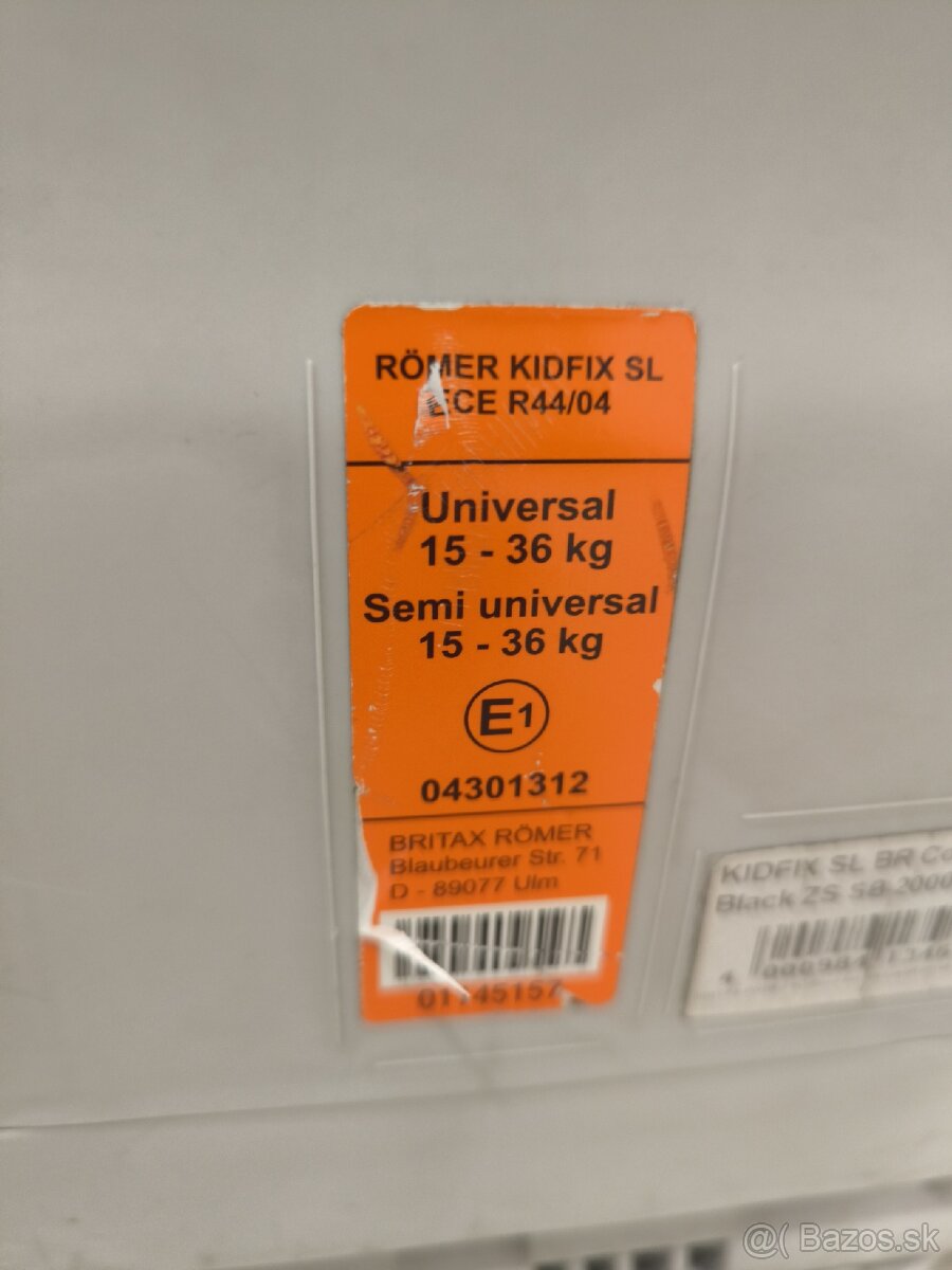 Autosedačka Britax - 3