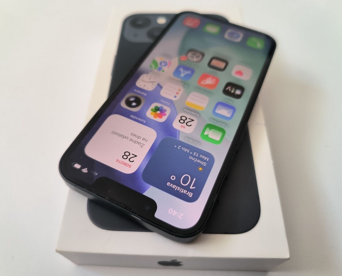 apple iphone 13 mini 128gb Midnight / Batéria 100% - 3