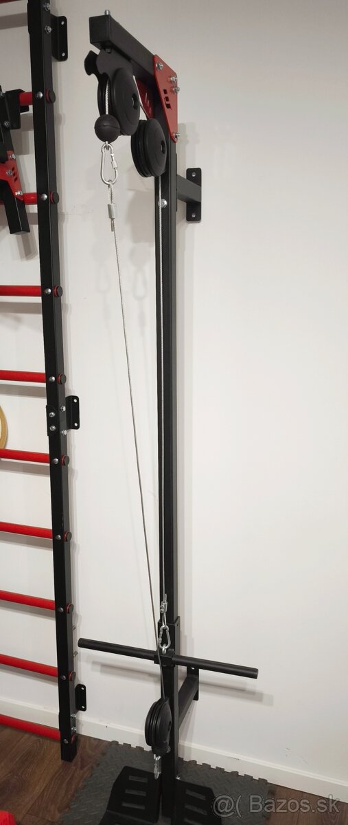 kladka, tyč, kotúče , stojany forward fitnes - 3