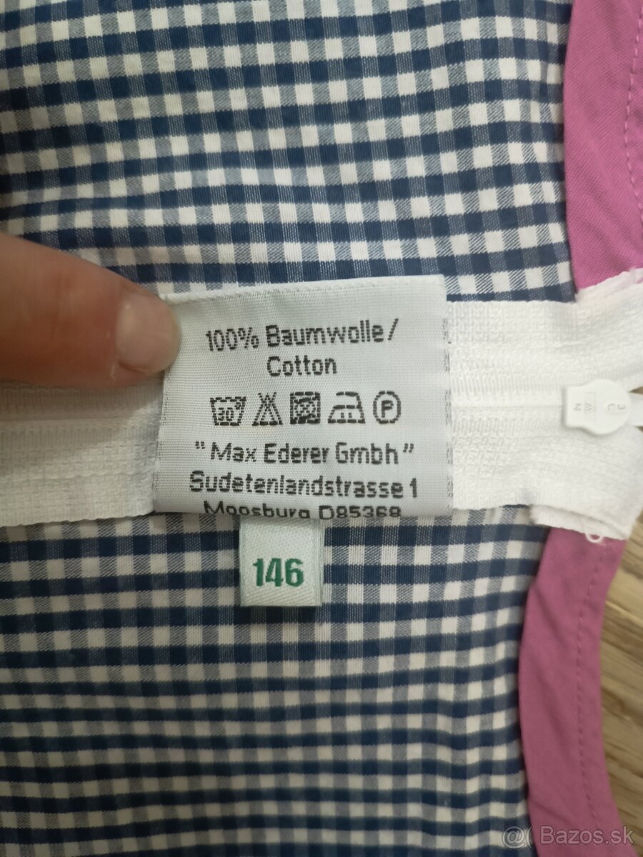 Bavorský kroj velkost 146 - 3