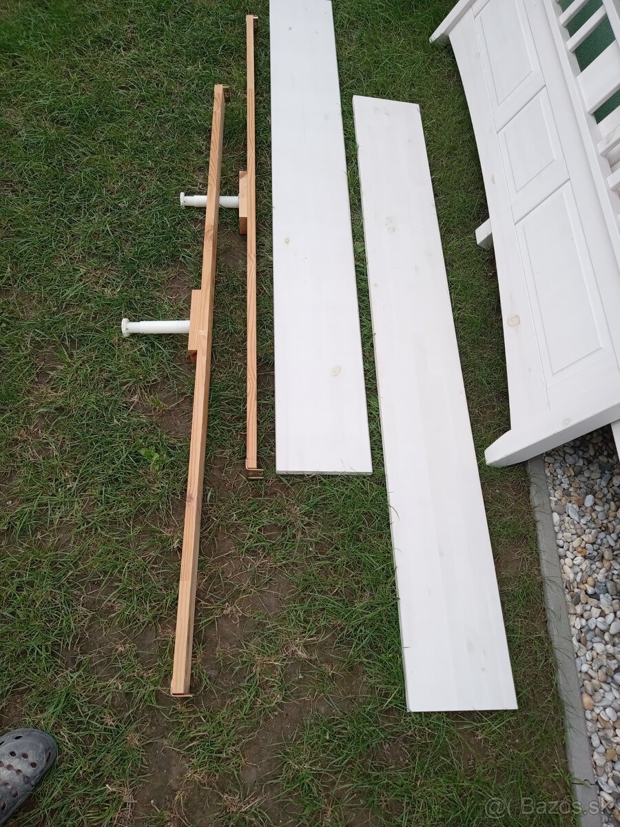 Manželská posteľ z masívu - 3