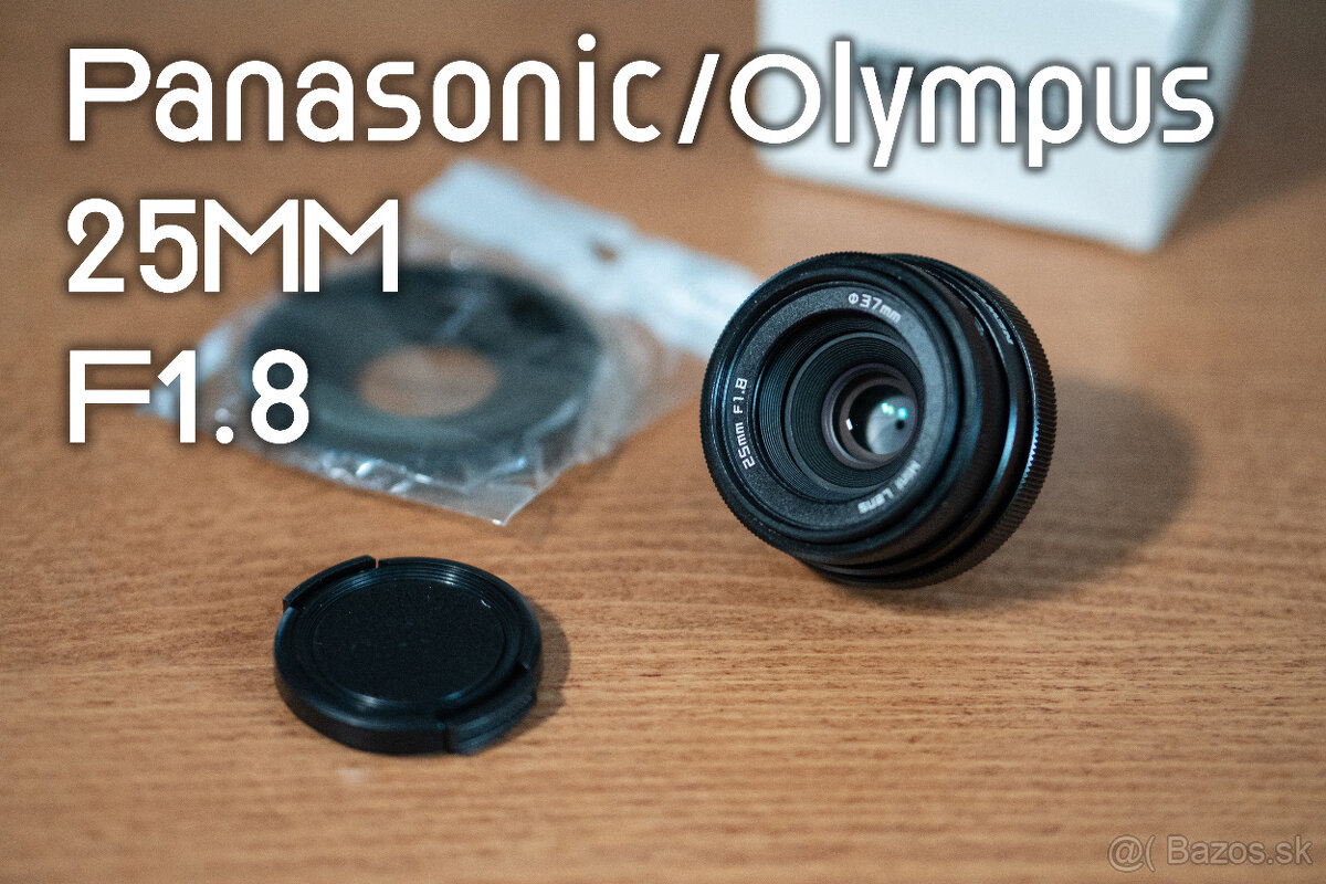 Objektív Fujian 25mm f/1.8 - 3